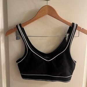 Black TNA sports bra